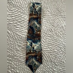 Wildlife Print Tie